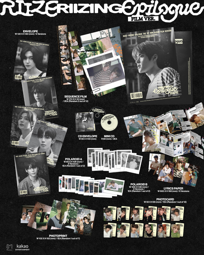 RIIZE - 1st Mini Album [RIIZING : Epilogue] (Film Ver.) (6 Versions) - Image 2