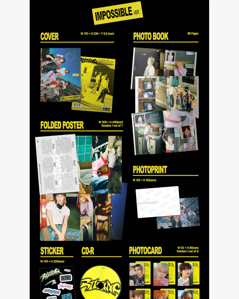 RIIZE - 1ST MINI ALBUM [RIIZING] (Photobook Ver.) (3 Versions) - Image 2