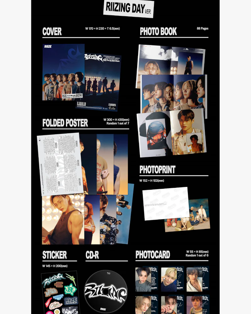 RIIZE - 1ST MINI ALBUM [RIIZING] (Photobook Ver.) (3 Versions) - Image 4