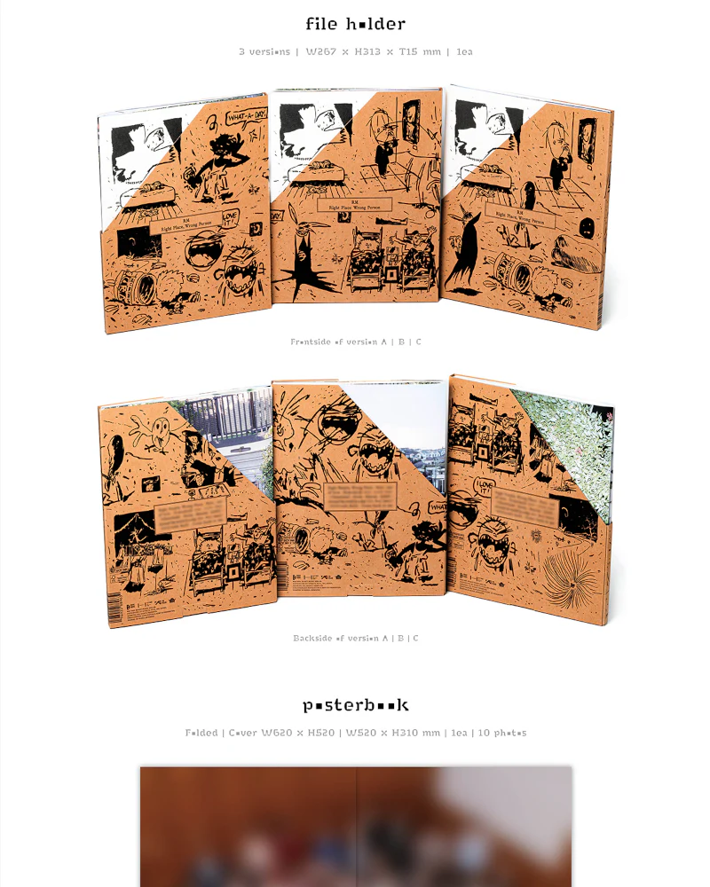 RM (BTS) - 2ND SOLO ALBUM [Right Place, Wrong Person] (3 Versions) - Image 2