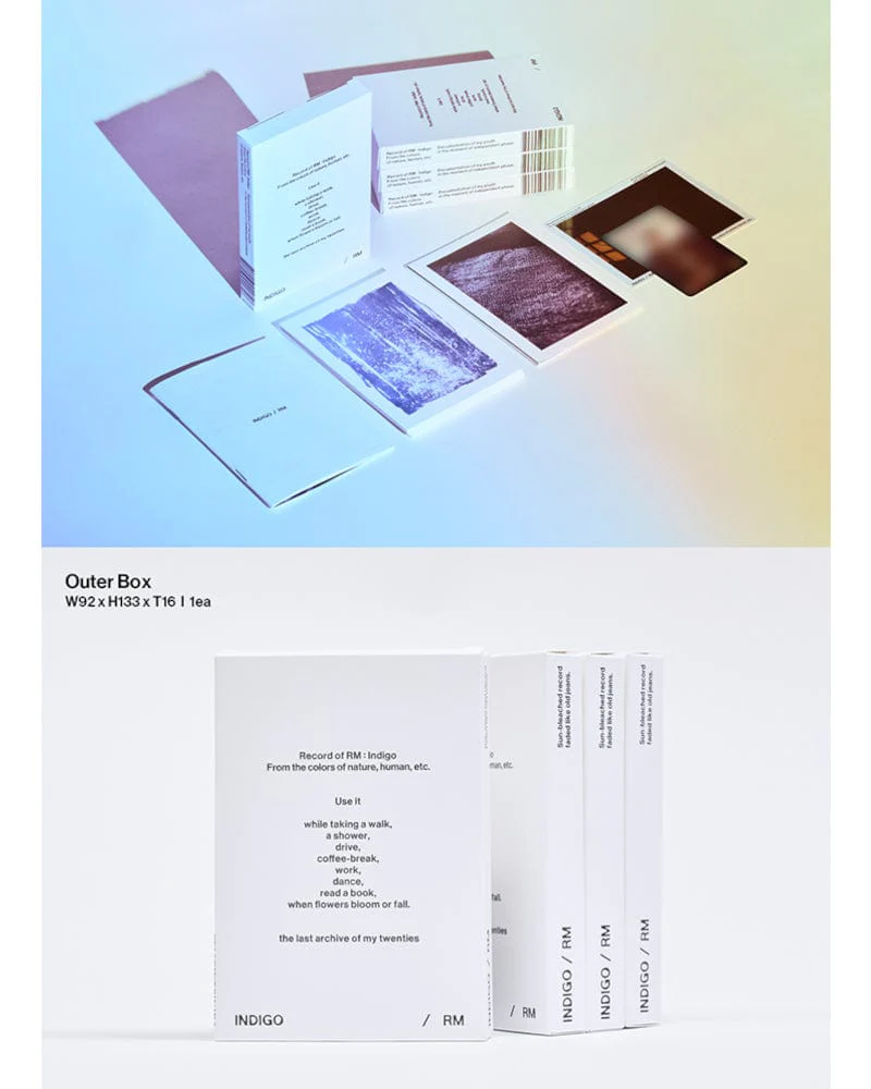 RM (BTS) - INDIGO [POSTCARD EDITION] (WEVERSE ALBUMS VER.) - Image 3