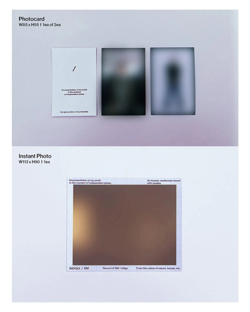 RM (BTS) - INDIGO [POSTCARD EDITION] (WEVERSE ALBUMS VER.) - Image 6