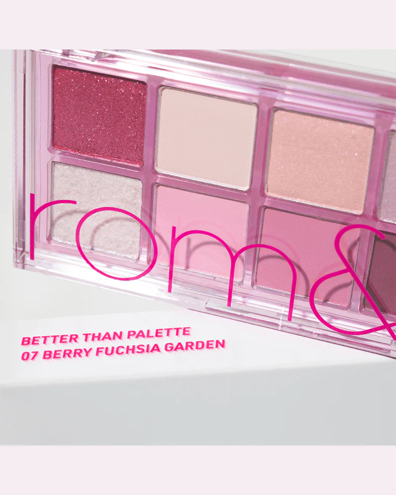 rom&nd Better Than Palette #Berry Fuchsia Garden - Image 4