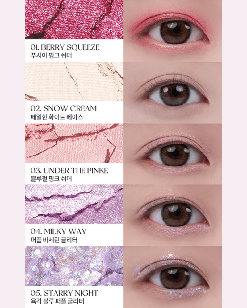 rom&nd Better Than Palette #Berry Fuchsia Garden - Image 5
