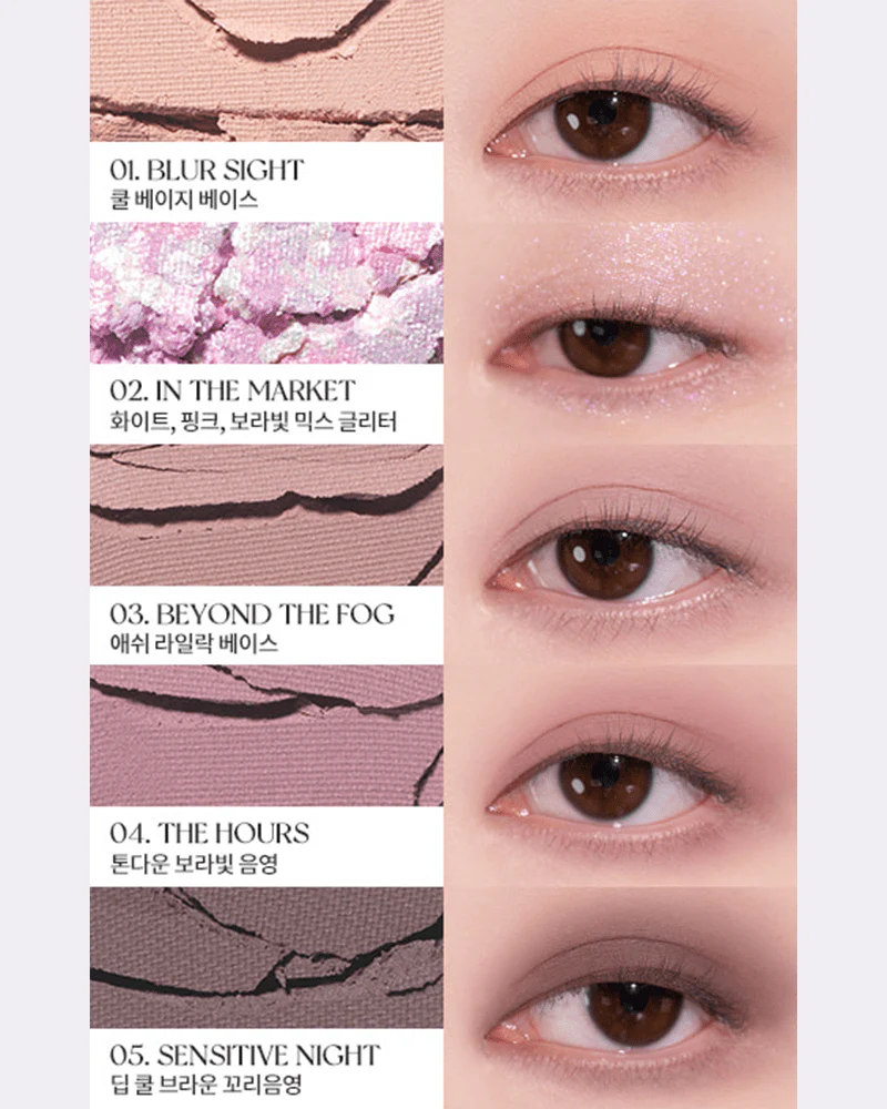 rom&nd Better Than Palette #Dreamy Lilac Garden - Image 4