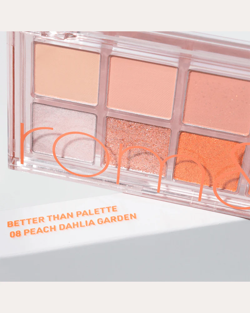 rom&nd Better Than Palette #Peach Dahlia Garden - Image 4