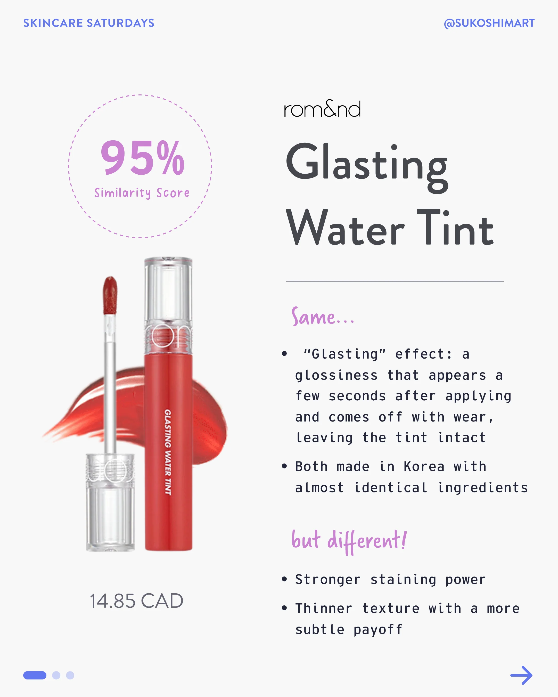 rom&nd Glasting Water Tint - Image 11