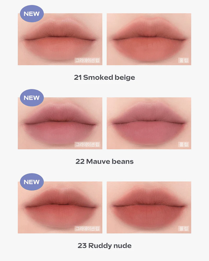 rom&nd Zero Matte Lipstick: Muteral Nude - Image 4