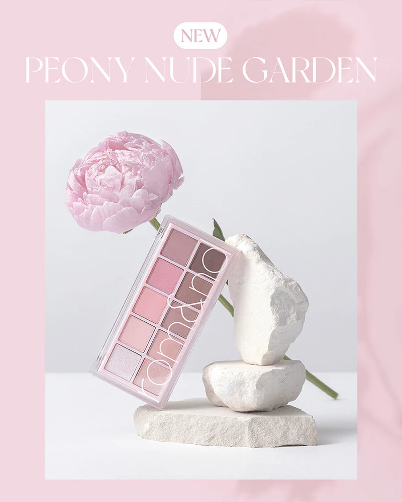 rom&nd Better Than Palette #Peony Nude Garden - Image 10