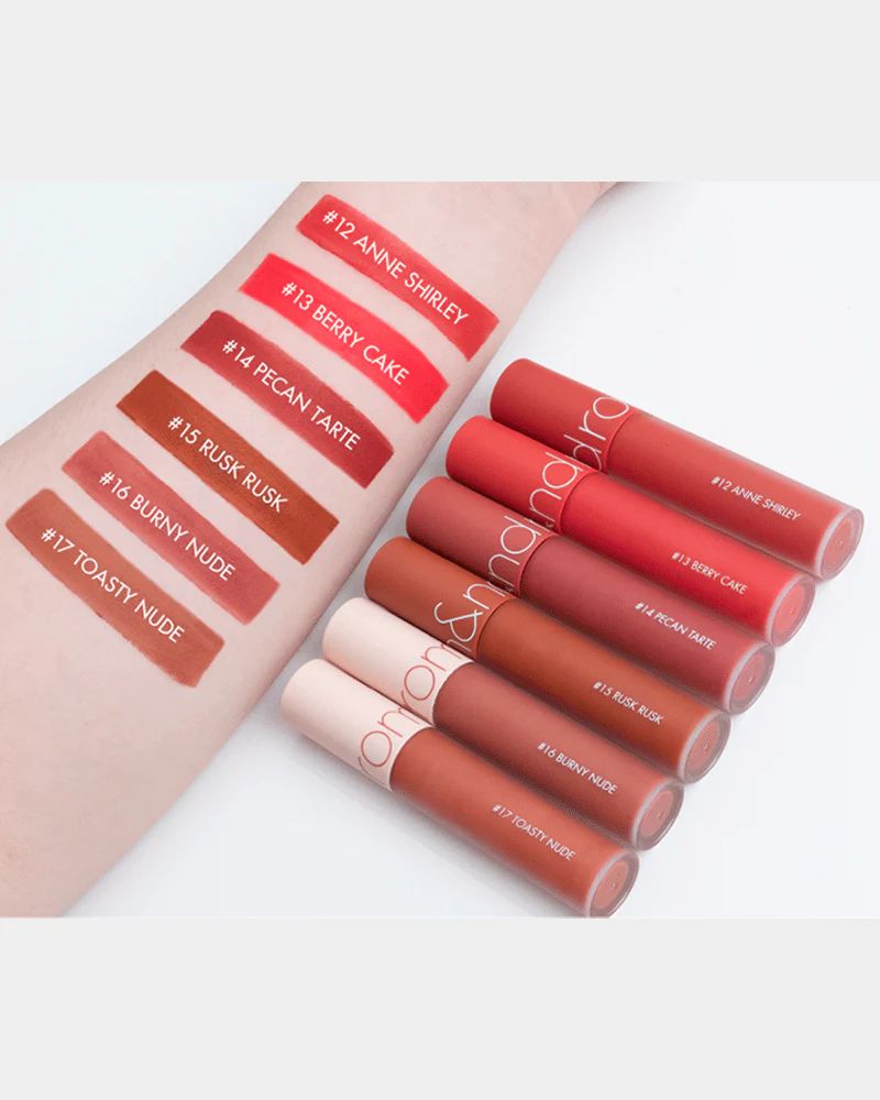 rom&nd Zero Velvet Tint: Shell Beach Nude Series - Image 4
