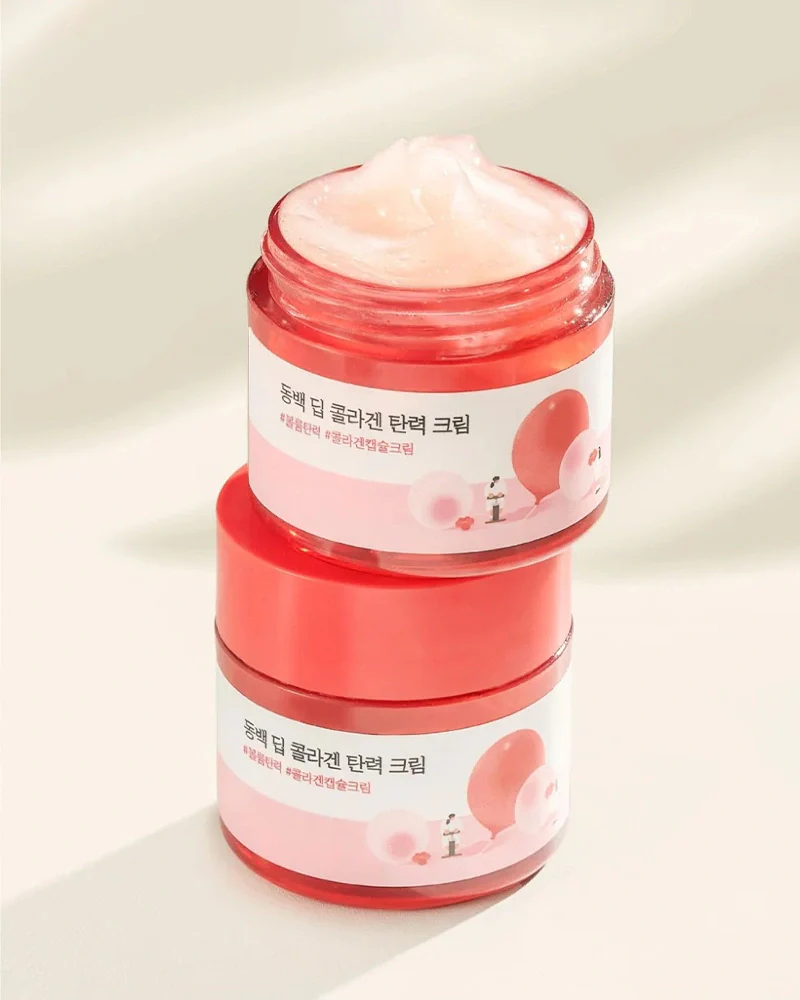 ROUND LAB Camellia Deep Collagen Firming Cream - Image 3