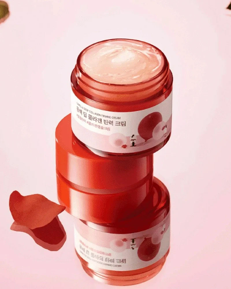 ROUND LAB Camellia Deep Collagen Firming Cream - Image 8