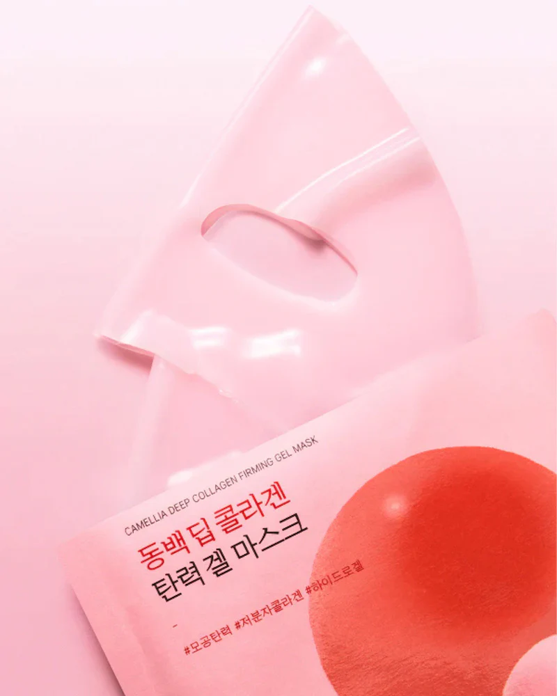 ROUND LAB Camellia Deep Collagen Firming Gel Mask - Image 3