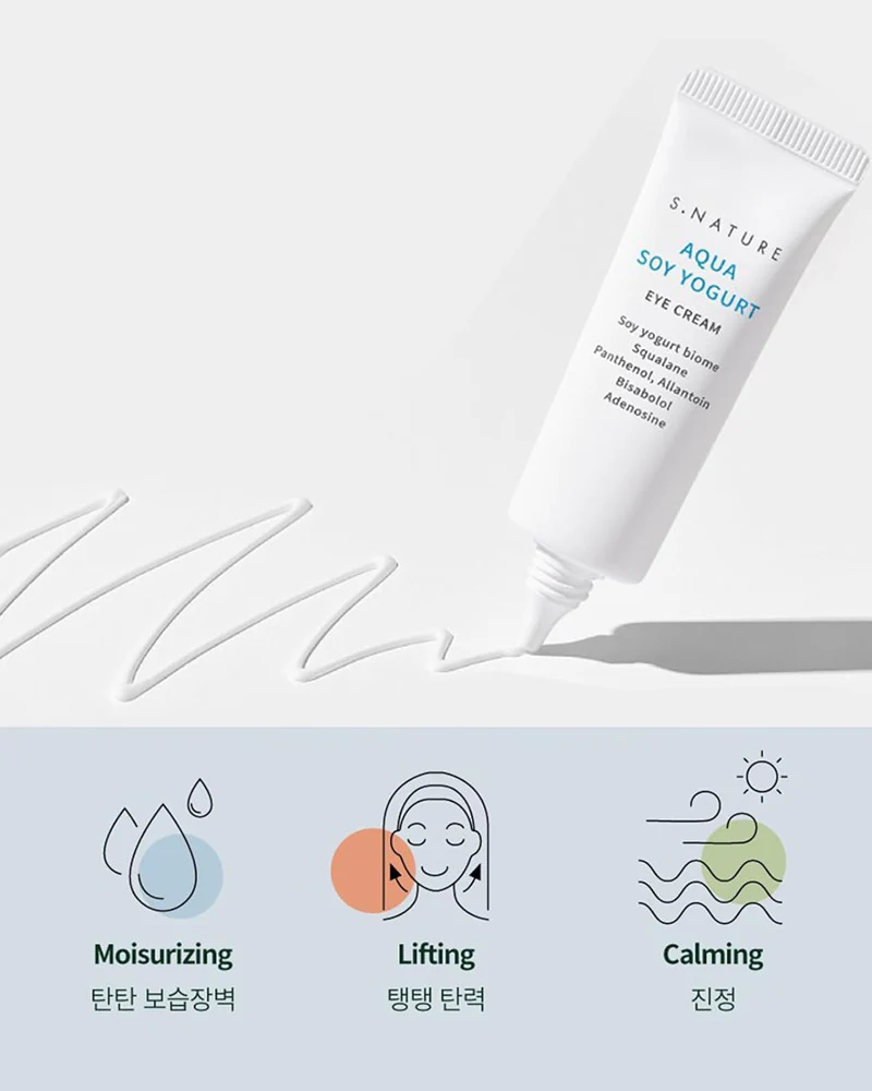 S.NATURE Aqua Soy Yogurt Eye Cream - Image 3