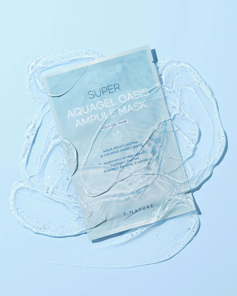 S.NATURE Super Aqua Gel Oasis Ampule Mask - Image 2