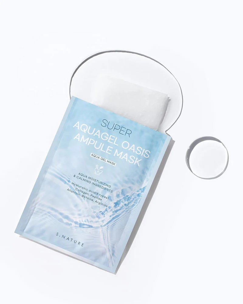 S.NATURE Super Aqua Gel Oasis Ampule Mask - Image 3