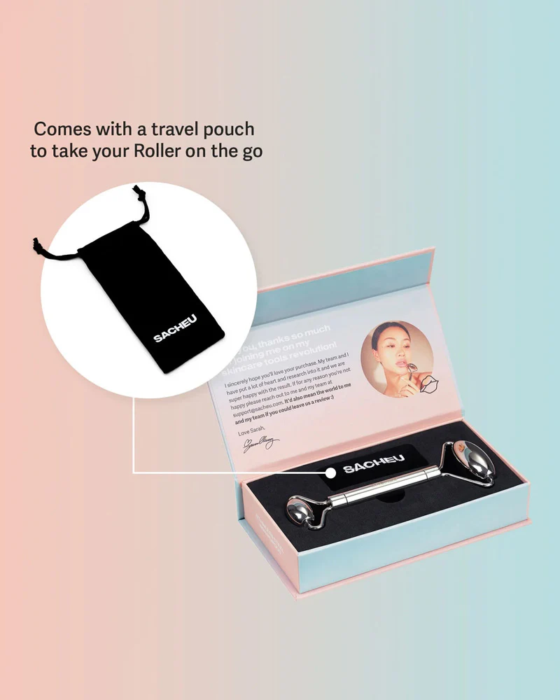 SACHEU Stainless Steel Facial Roller - Image 5