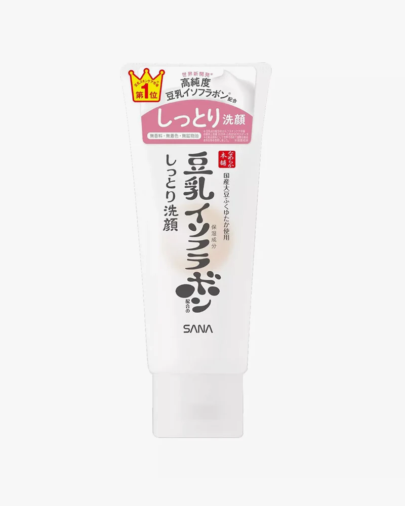 SANA Nameraka Cleansing Moist Facial Wash - Image 2