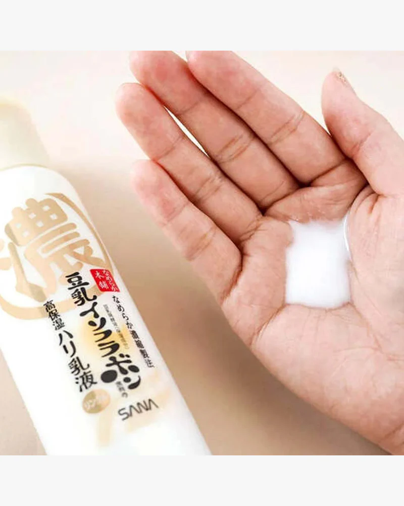 SANA Nameraka Soy Milk Isoflavone Wrinkle Emulsion - Image 3