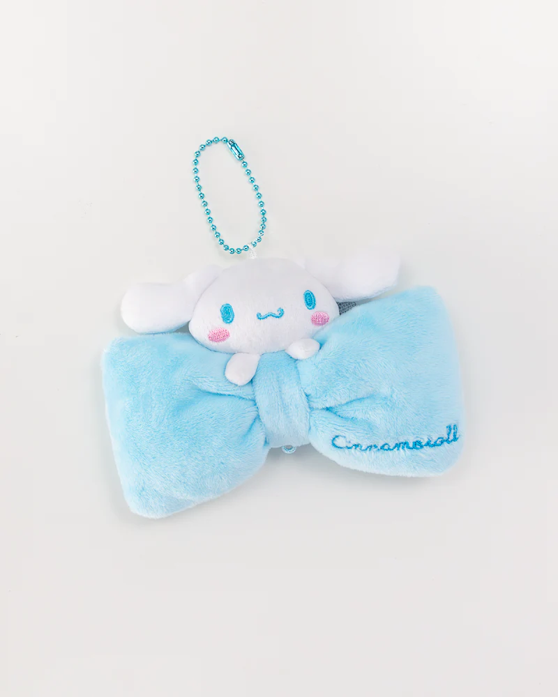 Sanrio® Bowtie Plush Charm Keyring - Image 3