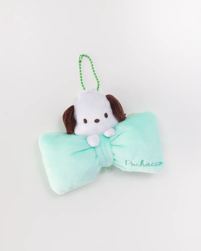 Sanrio® Bowtie Plush Charm Keyring - Image 9