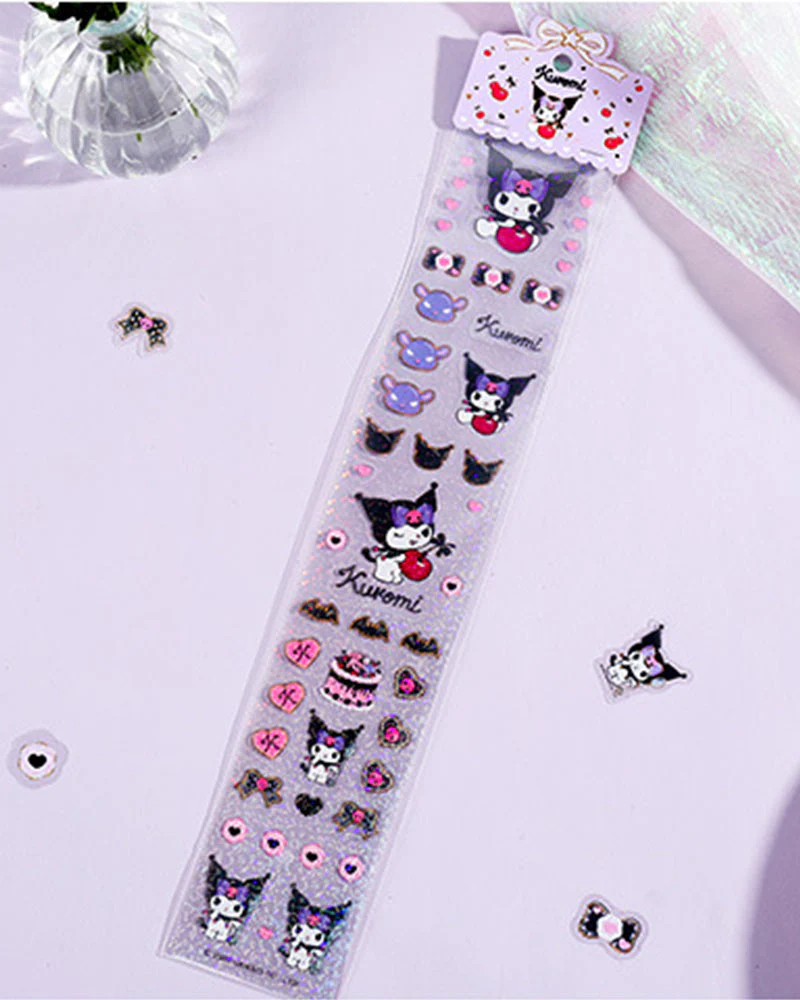 Sanrio® Characters Wonderful Time Glitter Sticker Sheet - Image 6