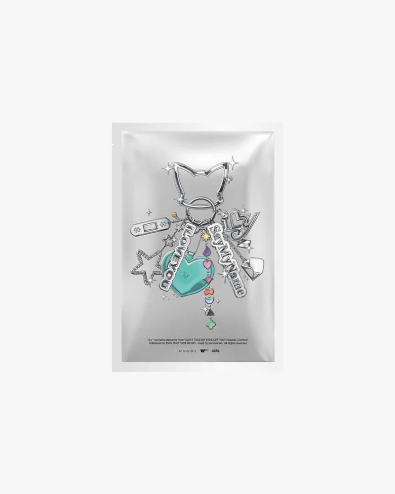 SAY MY NAME - 1st Single Album [iLy] (KEY RING VER.)
