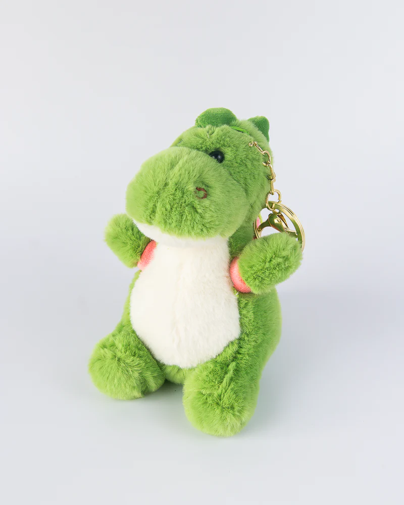 Scented Dinosaur with Fruit Bag Keychain - Image 2