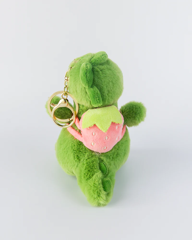 Scented Dinosaur with Fruit Bag Keychain - Image 3