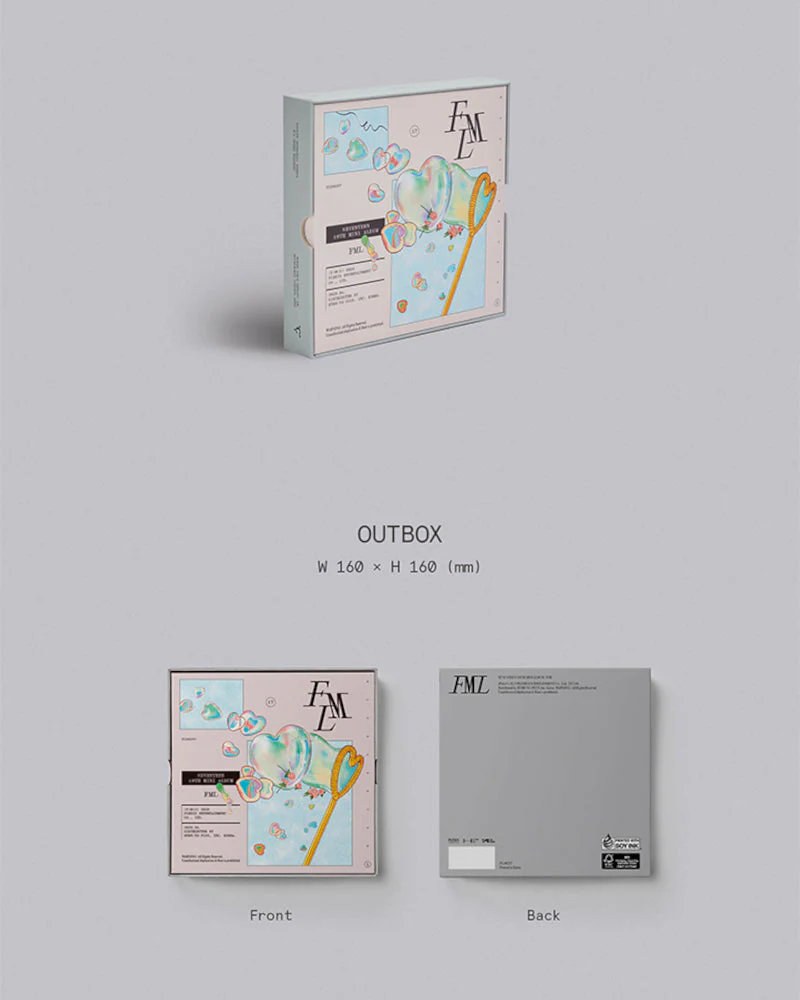 SEVENTEEN - 10TH MINI ALBUM [FML] (CARAT VER.) (RANDOM) - Image 2