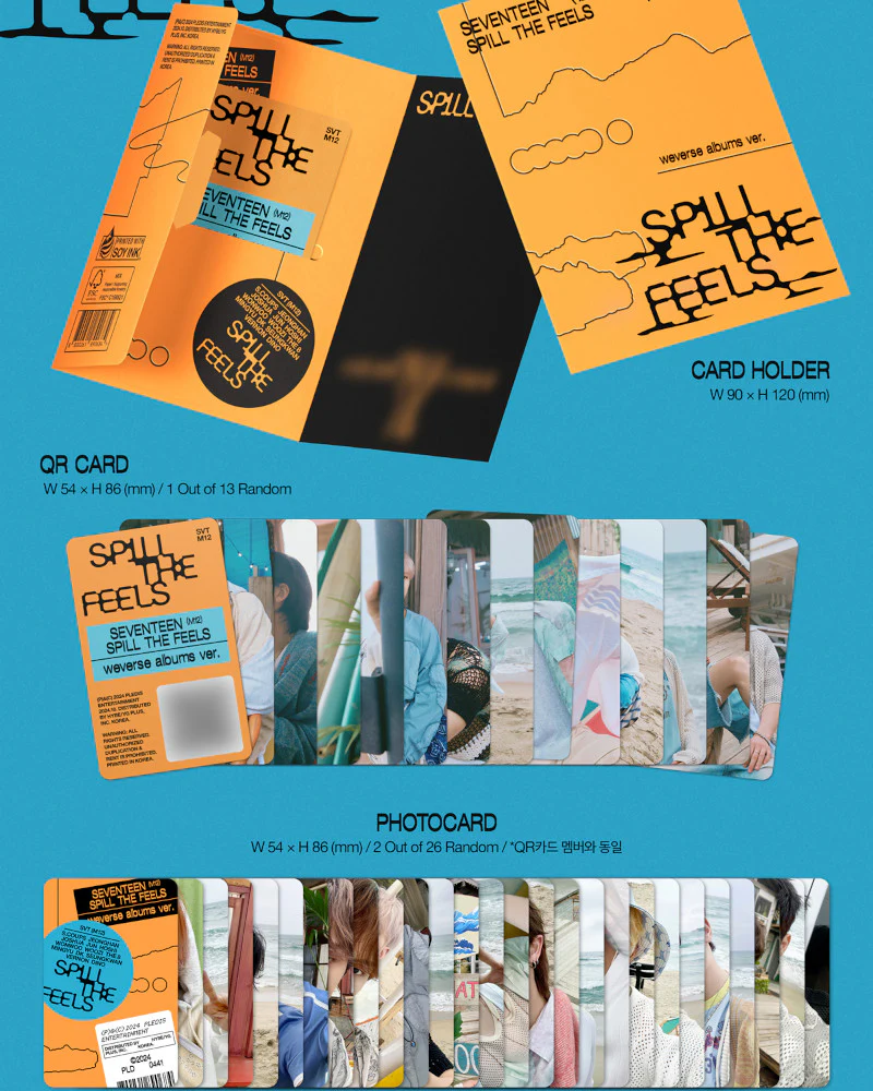SEVENTEEN - 12th Mini Album [SPILL THE FEELS] (Weverse Ver.) - Image 2