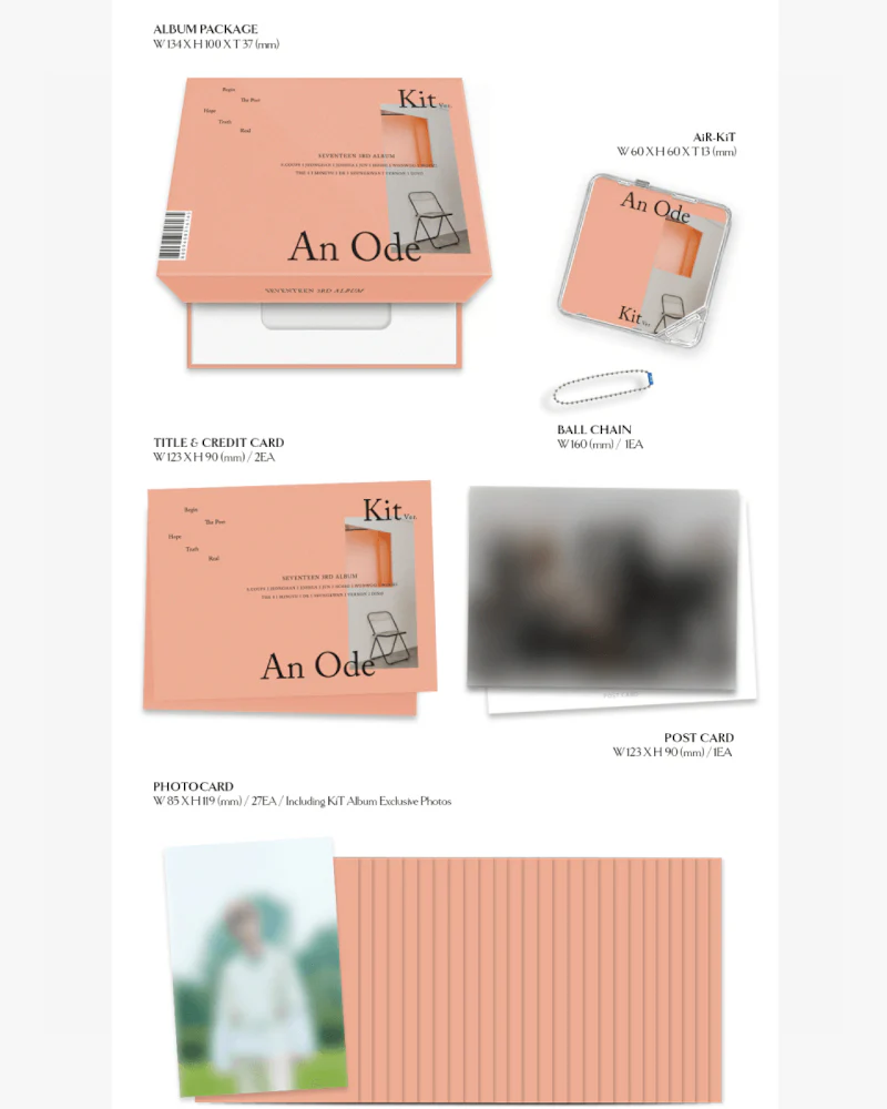 SEVENTEEN - 3RD ALBUM [AN ODE] (KiT Ver.) - Image 2