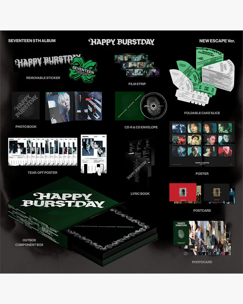 SEVENTEEN - 5th Album ‘HAPPY BURSTDAY’ (3 Versions) - Image 2