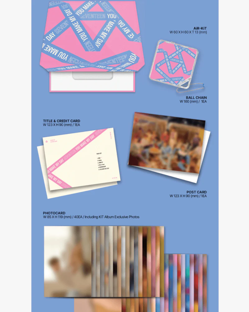 SEVENTEEN - 5TH MINI ALBUM [YOU MAKE MY DAY] (KiT Ver.) - Image 2