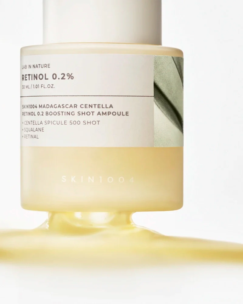 SKIN1004 Madagascar Centella Retinol 0.2 Boosting Shot Ampoule - Image 3