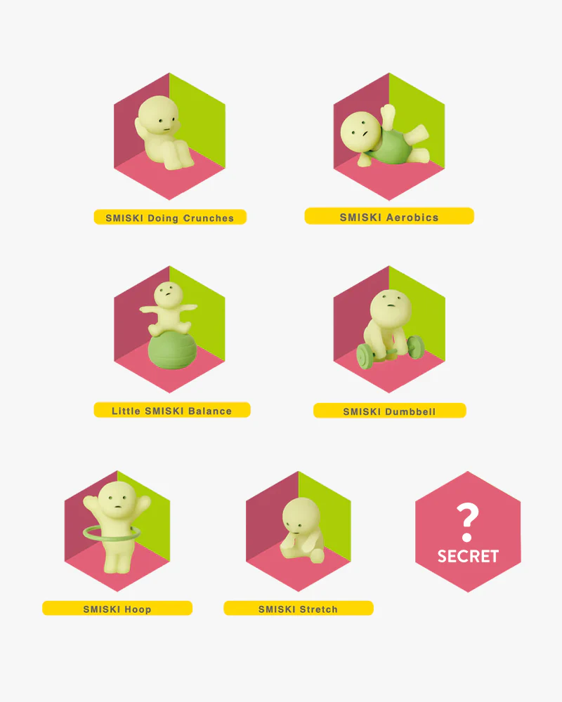 Smiski® Exercising Series Blind Box - Image 2