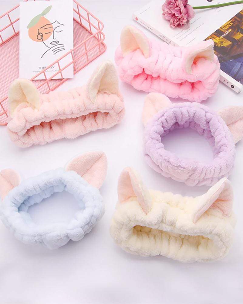 Soft Cat Ear Headband - Image 2