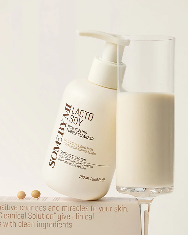 SOME BY MI Lacto Soy Mild Peeling Bubble Cleanser