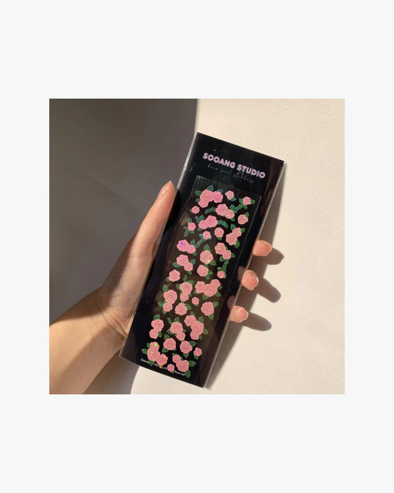 SOOANG STUDIO Rose Bushes Sticker Sheet (6 Colours) - Image 3