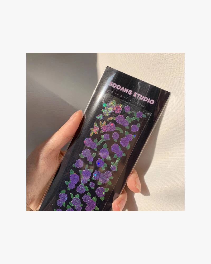 SOOANG STUDIO Rose Bushes Sticker Sheet (6 Colours) - Image 4