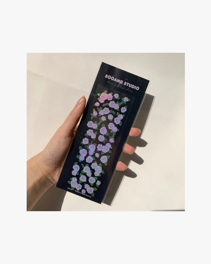 SOOANG STUDIO Rose Bushes Sticker Sheet (6 Colours) - Image 5
