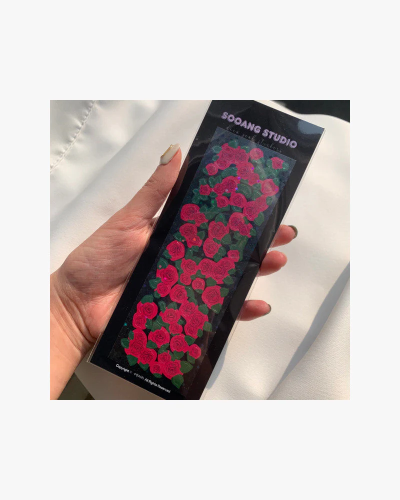 SOOANG STUDIO Rose Bushes Sticker Sheet (6 Colours) - Image 7