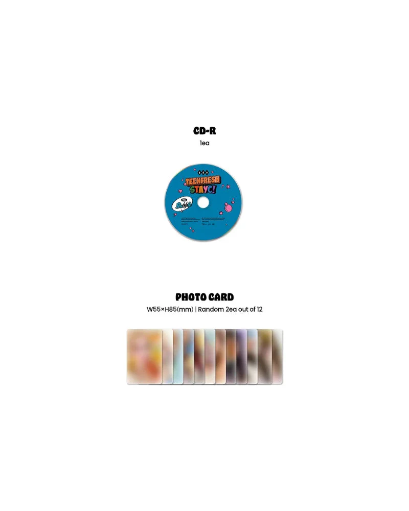 STAYC - 3RD MINI ALBUM [TEENFRESH] (Digipack Ver.) (6 Versions) - Image 3