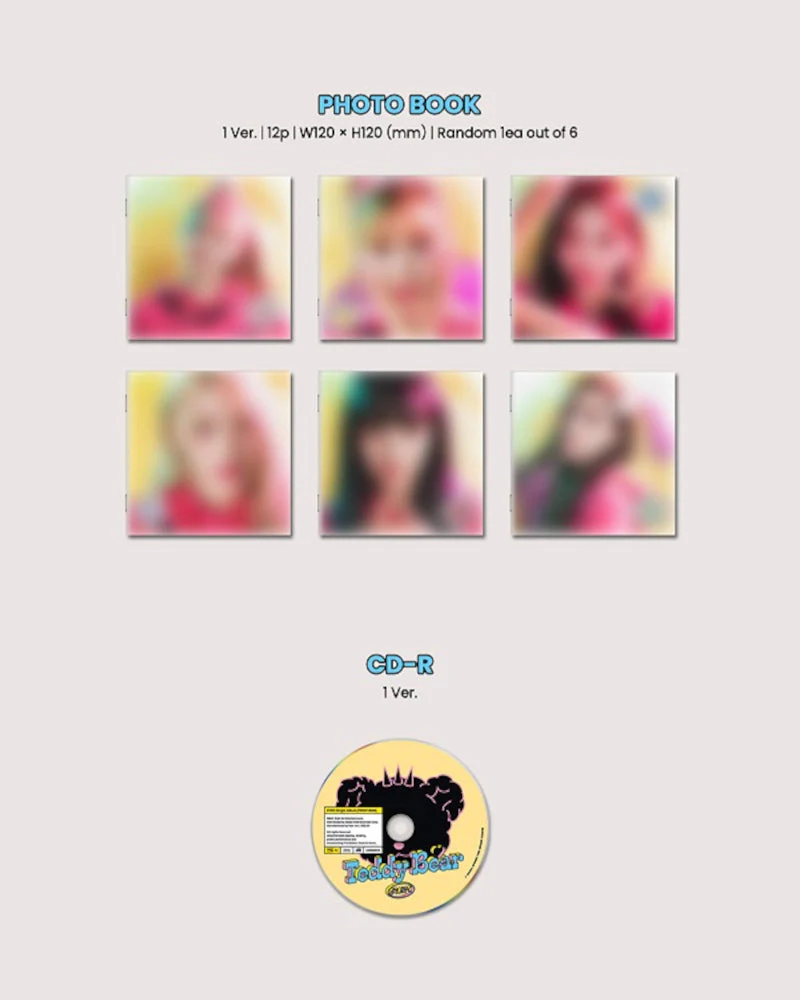 STAYC - 4th Single Album [Teddy Bear] (Digipack Ver.) - Image 2