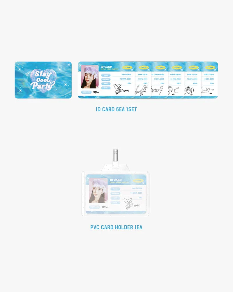 STAYC Stay Cool Party Profile & ID Card Set - Image 3