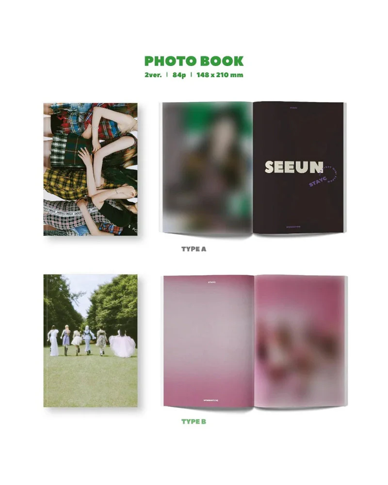 STAYC - STEREOTYPE (1ST Mini Album) (2 Versions) - Image 2