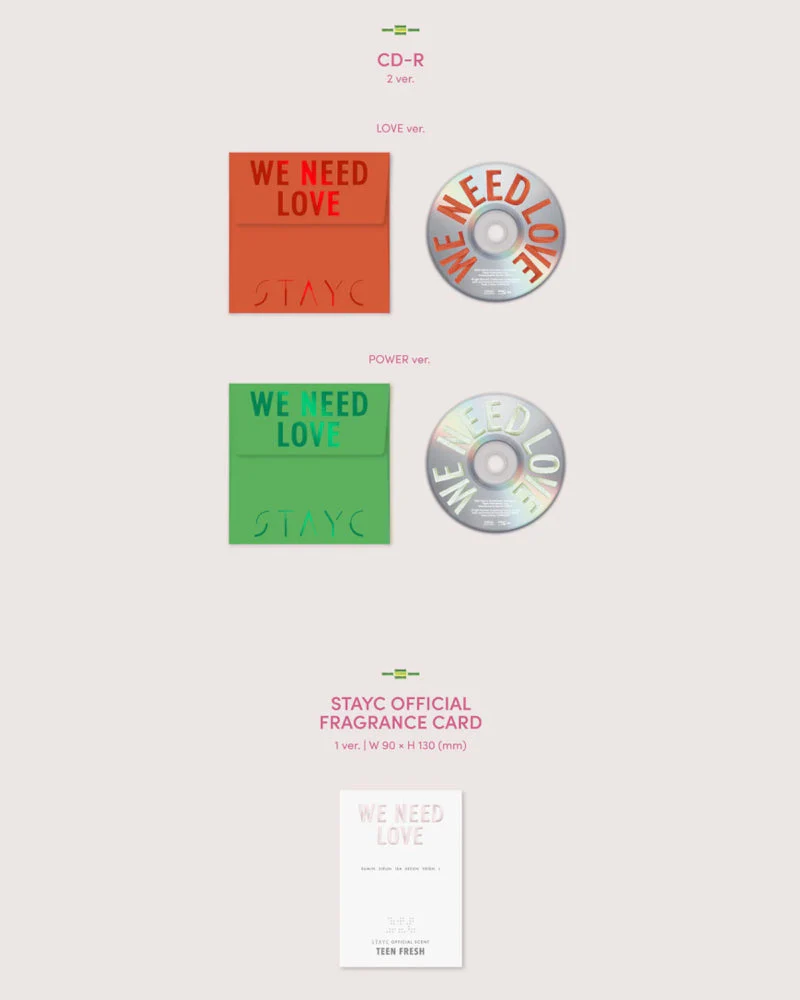 STAYC - WE NEED LOVE (3rd Single Album) (2 VERSIONS) - Image 5