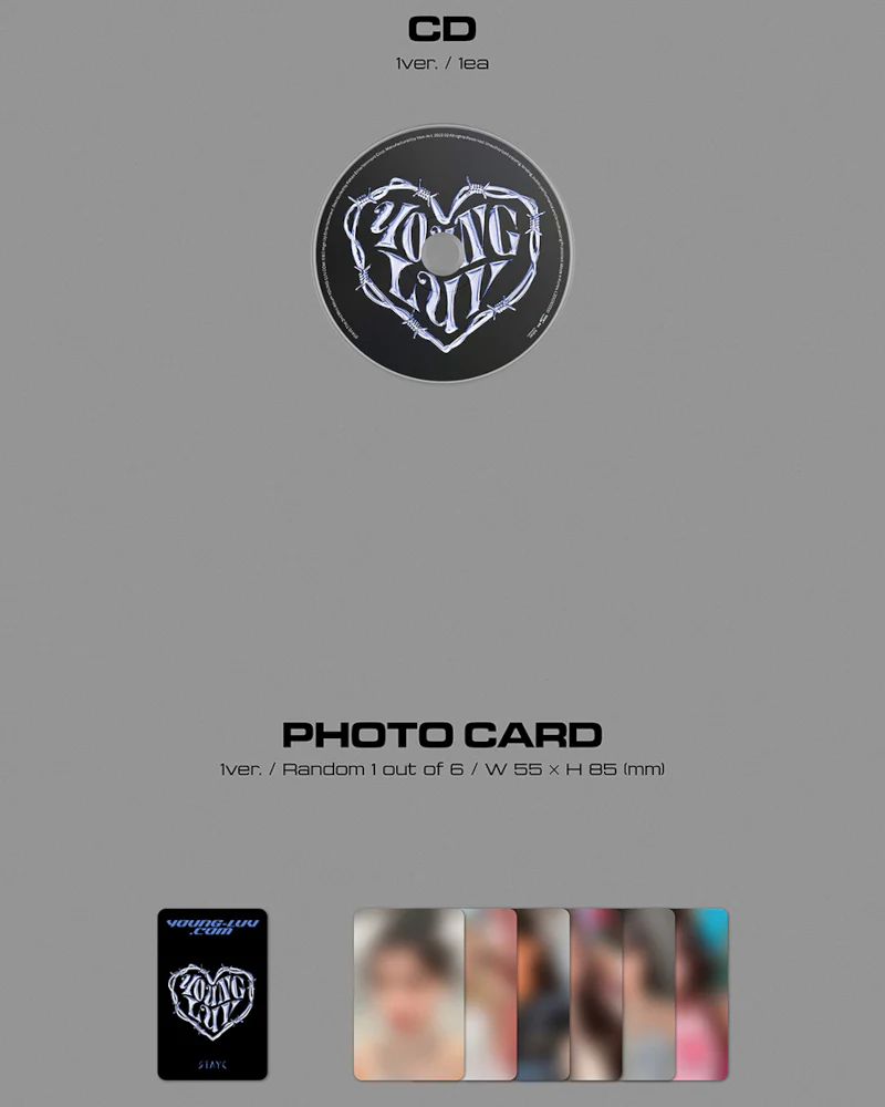 STAYC - YOUNG-LUV.COM (2ND Mini Album) JEWEL CASE Ver. (6 Versions) - Image 4