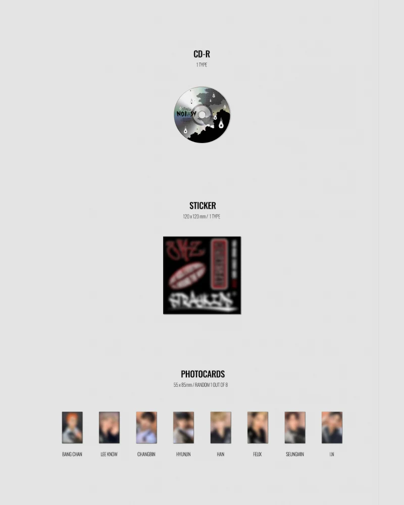 STRAY KIDS - 2nd Album [NOEASY] (JEWEL CASE VER.) - Image 3