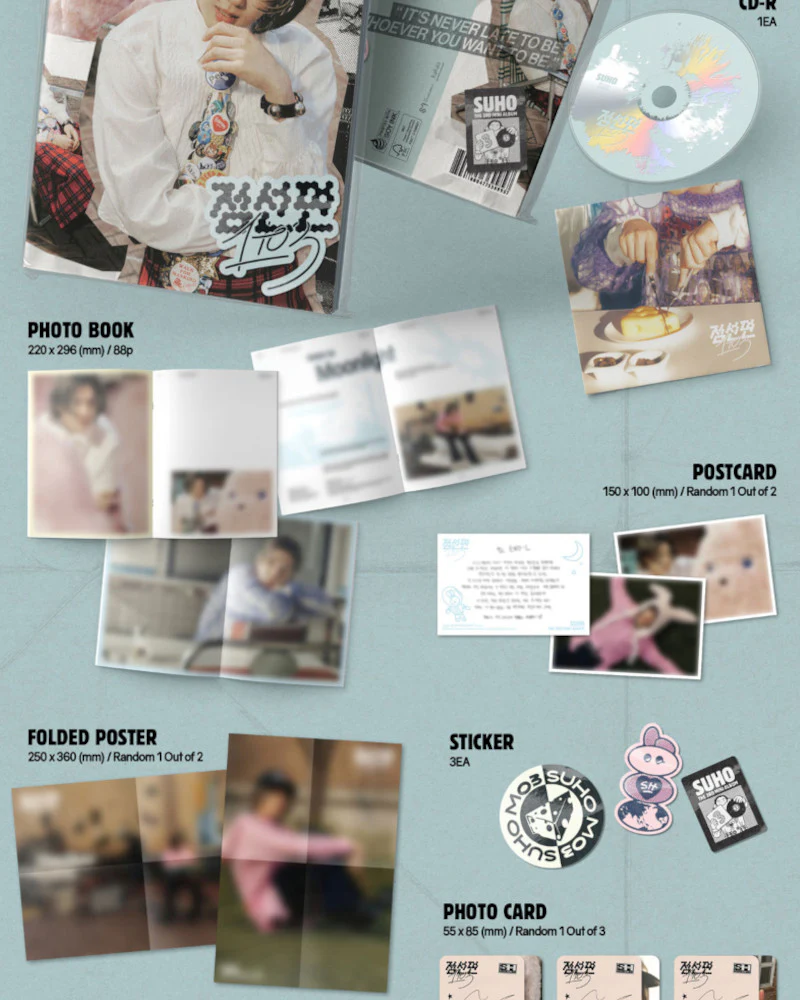 SUHO (EXO) - 3RD MINI ALBUM [1 to 3] (question mark Ver.) - Image 2